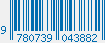 ISBN bar code 9780739043882