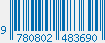 ISBN bar code 9780802483690