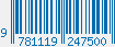 ISBN bar code 9781119247500