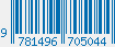 ISBN bar code 9781496705044