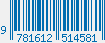 ISBN bar code 9781612514581