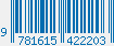 ISBN bar code 9781615422203